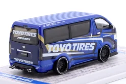 Toyota Hilux Pick-Up Toyo Tires blau / weiß / schwarz 1:64 Tarmac Works