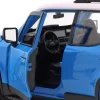 Toyota Land Cruiser Baujahr 2024 blau / weiß 1:24 Maisto