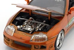 Toyota Supra metallic orange 1:24 Jada Toys