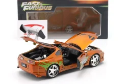 Toyota Supra metallic orange 1:24 Jada Toys