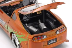 Toyota Supra metallic orange 1:24 Jada Toys