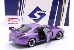 Toyota Supra Mk IV (A80) Baujahr 1993 lila metallic 1:18 Solido