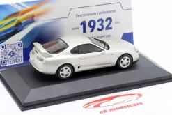 Toyota Supra MKIV Baujahr 2002 silber 1:43 Solido