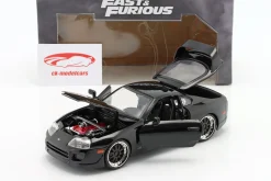 Toyota Supra Mk IV 1995 Fast & Furious 5 (2011) schwarz 1:24 Jada Toys