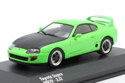 Toyota Supra MK4 2JZ Baujahr 2001 neongrün 1:43 Solido