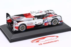 Toyota TS050 Hybrid #8 24h LeMans 2017 Buemi, Davidson, Nakajima 1:43 Altaya