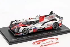 Toyota TS050 Hybrid #8 8th 24h LeMans 2017 Buemi, Davidson, Nakajima 1:43 Spark