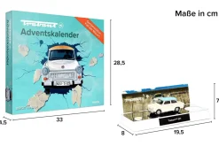 Trabant Adventskalender: Trabant P 601 beige / blau 1:43 Franzis