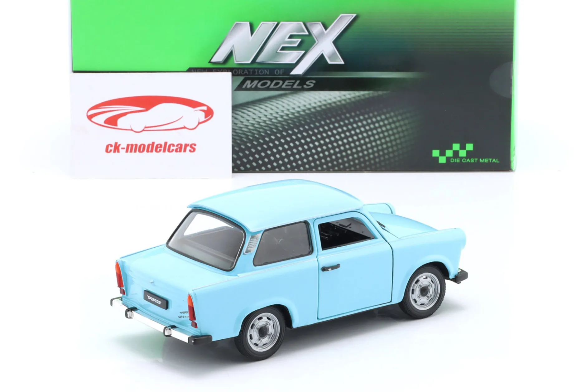 Trabant 601 hellblau 1:24 Welly