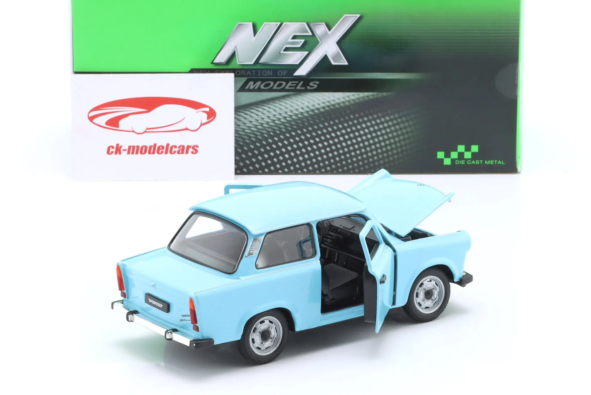 Trabant 601 hellblau 1:24 Welly