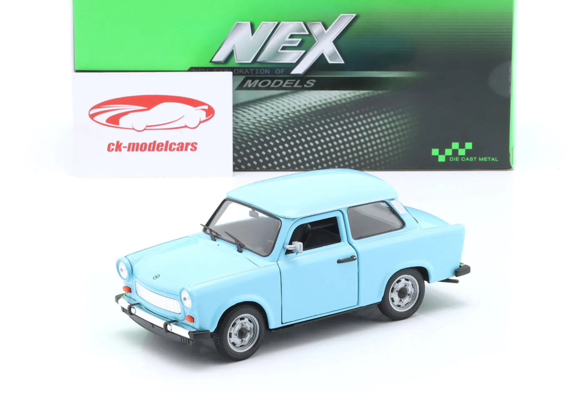 Trabant 601 hellblau 1:24 Welly