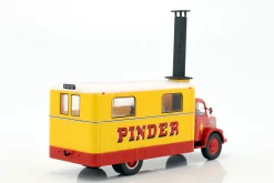 Unic ZU 51 Kitchen Truck Pinder Zirkus Baujahr 1952 gelb / rot 1:43 Direkt Collections