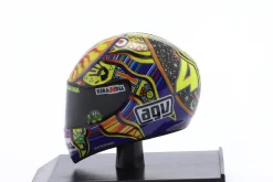 Valentino Rossi #46 Fiat Yamaha Team Moto GP Weltmeister 2008 Helm 1:10 Minichamps