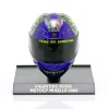 Valentino Rossi Fiat Yamaha Team #46 3rd Mugello MotoGP Weltmeister 2009 Helm 1:10 Minichamps