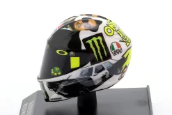 Valentino Rossi Movistar Yamaha MotoGP #46 MotoGP Misano 2016 Helm 1:10 Minichamps