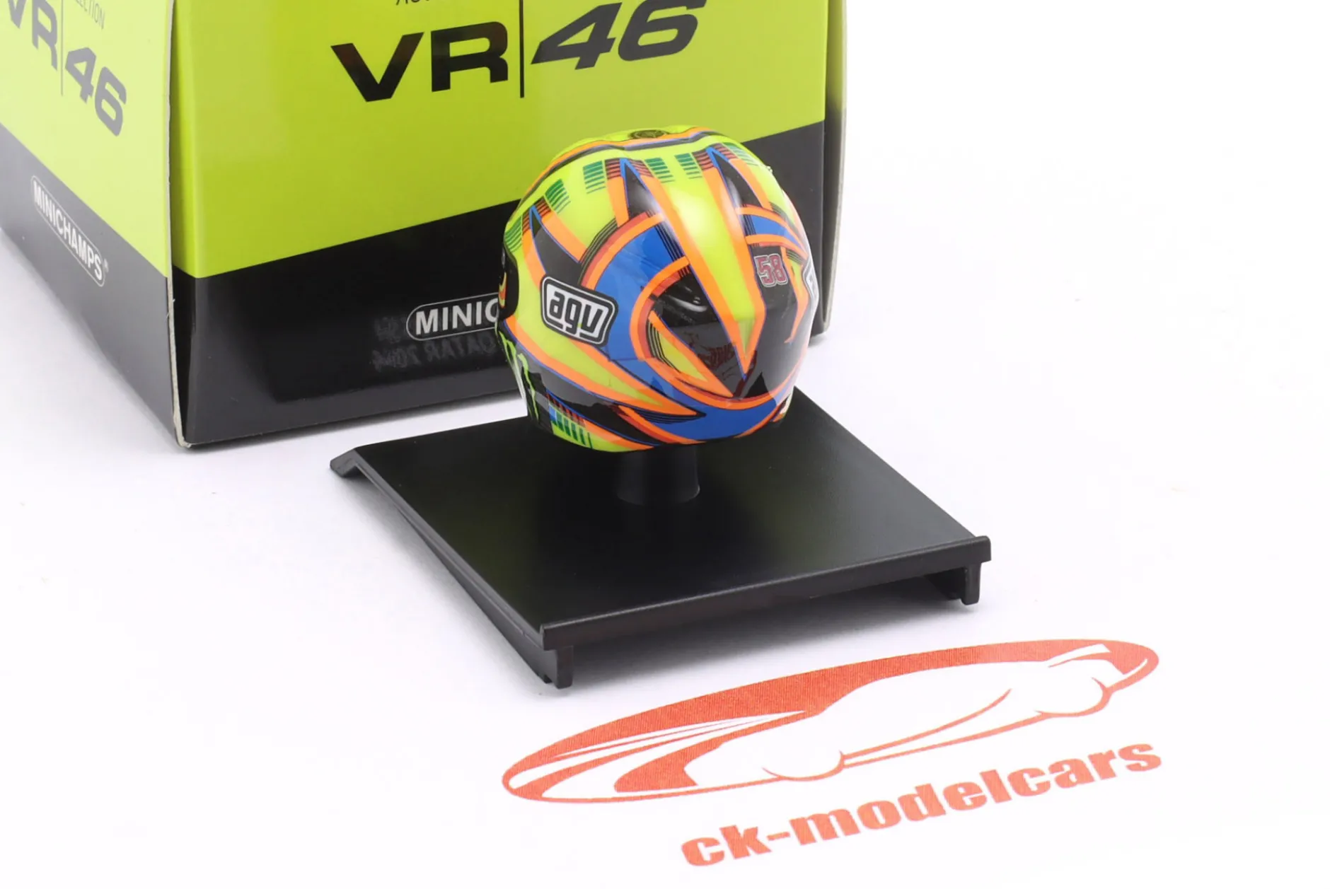 Valentino Rossi Movistar Yamaha MotoGP #46 2nd MotoGP Katar 2014 1:10 Minichamps
