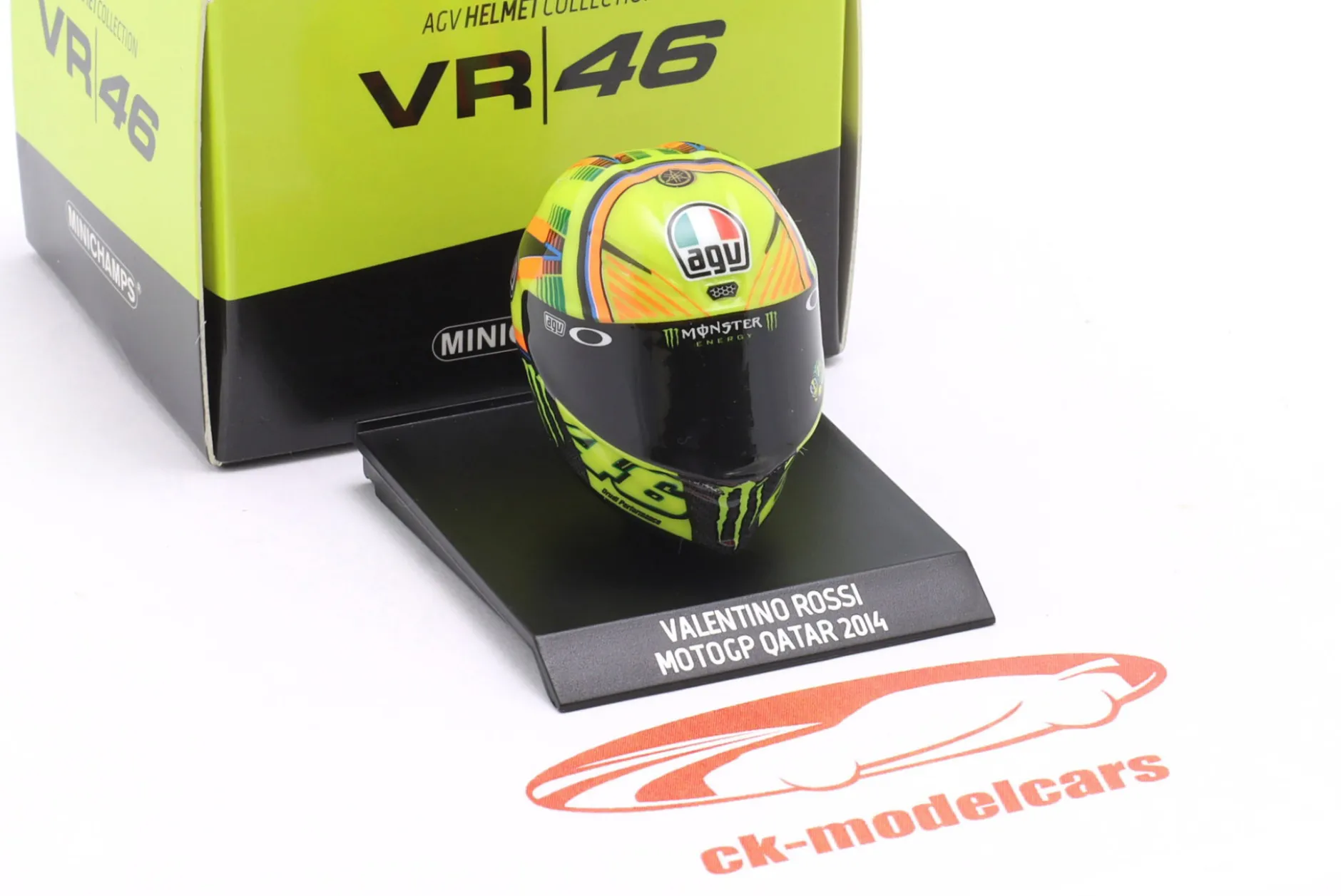 Valentino Rossi Movistar Yamaha MotoGP #46 2nd MotoGP Katar 2014 1:10 Minichamps
