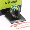 Valentino Rossi Yamaha Factory Racing #46 MotoGP Mugello 2013 Helm 1:10 Minichamps