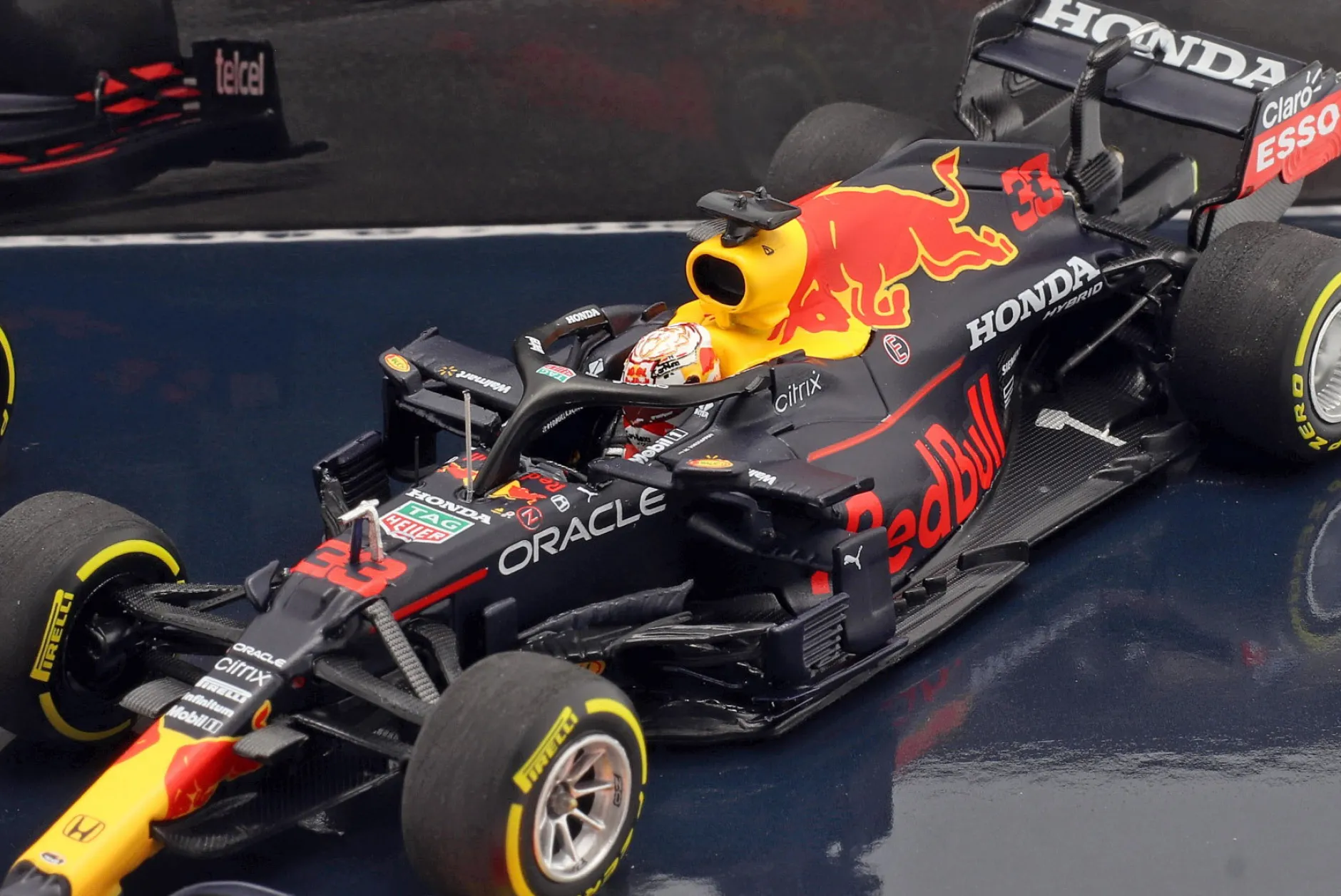 Verstappen #33 & Perez #11 2-Car Set Red Bull Racing RB16B Formel 1 2021 1:43 Minichamps