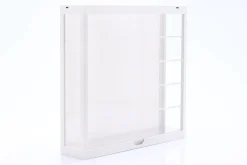 Vitrine LED Multicase 5-stöckig für Modelle im Maßstab 1:43 / 1:64 weiß Triple9