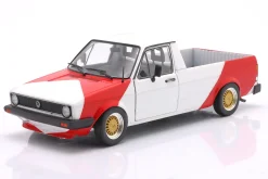 Volkswagen VW Caddy Mk1 Red Cowboy Racing Tribute 1982 rot / weiß 1:18 Solido