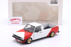 Volkswagen VW Caddy Mk1 Red Cowboy Racing Tribute 1982 rot / weiß 1:18 Solido