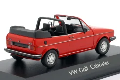 Volkswagen VW Golf I Cabriolet Baujahr 1979 rot 1:43 Minichamps