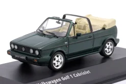 Volkswagen VW Golf I Cabriolet Classic Line 1992 dunkelgrün metallic 1:43 Solido