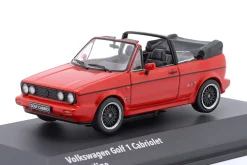 Volkswagen VW Golf I Cabriolet Sportline Baujahr 1992 rot 1:43 Solido
