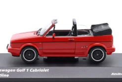 Volkswagen VW Golf I Cabriolet Sportline Baujahr 1992 rot 1:43 Solido