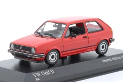 Volkswagen VW Golf II Baujahr 1985 rot 1:43 Minichamps