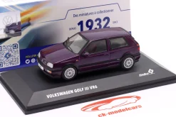 Volkswagen VW Golf III VR6 Baujahr 1994 lila metallic 1:43 Solido