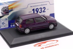 Volkswagen VW Golf III VR6 Baujahr 1994 lila metallic 1:43 Solido
