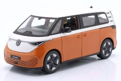 Volkswagen VW ID. Buzz Baujahr 2023 orange / weiß 1:24 Maisto