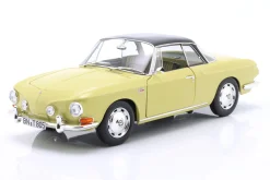 Volkswagen VW Karmann Ghia 1500 Baujahr 1961 Manila gelb 1:18 Norev