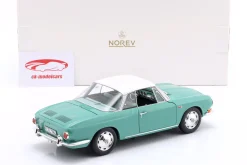 Volkswagen VW Karmann Ghia 1500 Typ 34 Baujahr 1961 pacific grün 1:18 Norev