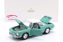 Volkswagen VW Karmann Ghia 1500 Typ 34 Baujahr 1961 pacific grün 1:18 Norev