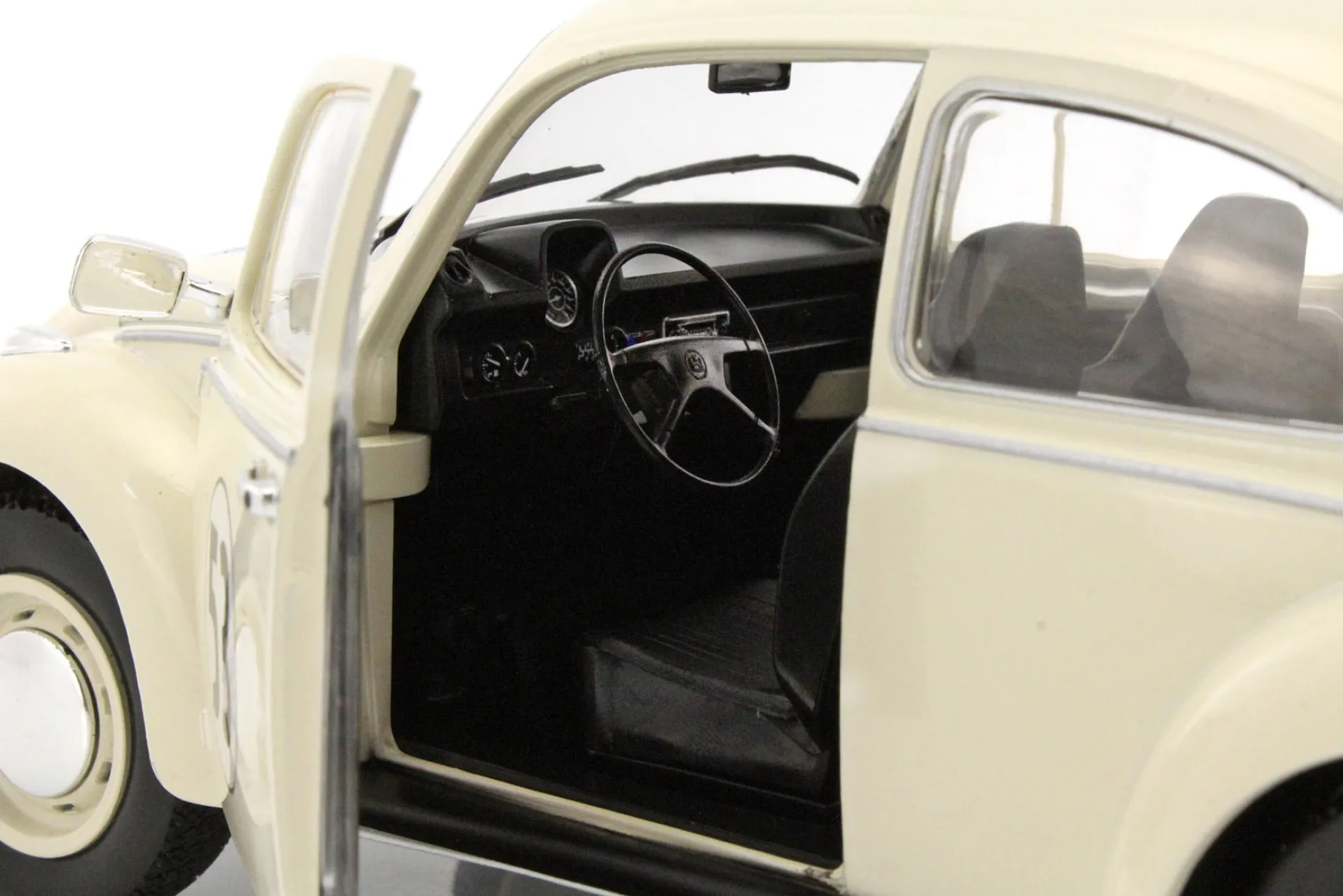 Volkswagen VW Käfer #53 Herbie creme weiß 1:18 Solido