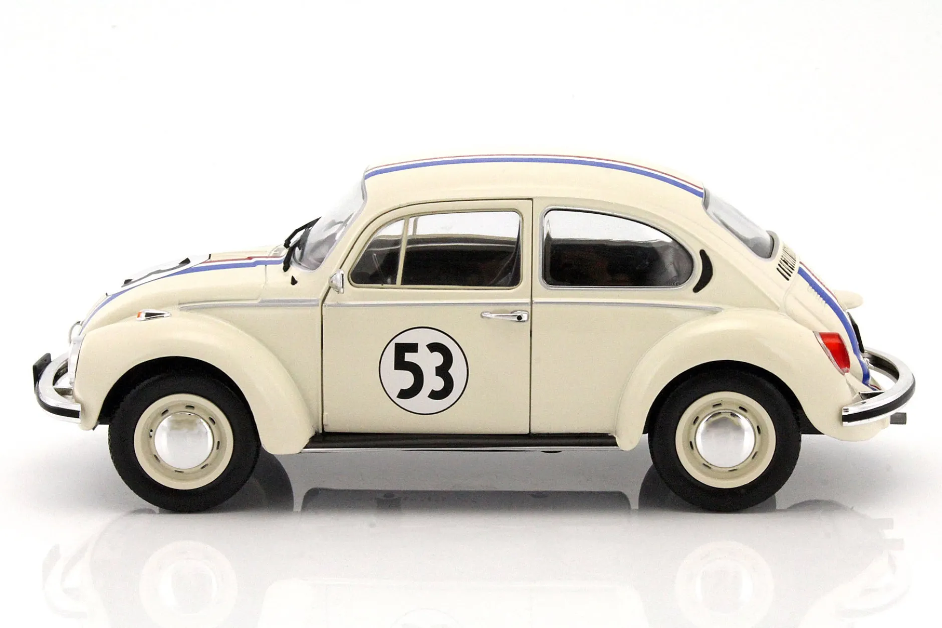 Volkswagen VW Käfer #53 Herbie creme weiß 1:18 Solido