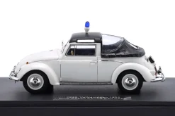 Volkswagen VW Käfer 1200 Kuip Coach Polizei Den Haag Closed Roof 1958 weiß 1:43 Matrix