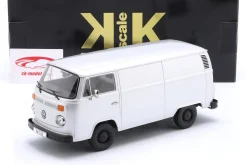 Volkswagen VW T2b Kastenwagen Baujahr 1972 silber 1:18 KK-Scale