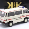 Volkswagen VW T3 Bus Syncro Deutsches Rotes Kreuz 1987 weiß 1:18 KK-Scale