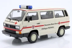 Volkswagen VW T3 Bus Syncro Deutsches Rotes Kreuz 1987 weiß 1:18 KK-Scale