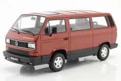 Volkswagen VW T3 Magnum Baujahr 1987 rot metallic 1:18 KK-Scale