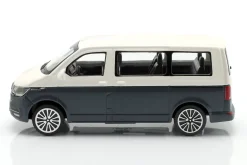Volkswagen VW T6 Multivan Baujahr 2020 blaugrau / weiß 1:43 Bburago