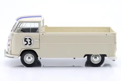 Volkswagen VW T1 Pick-Up Racer #53 Baujahr 1950 creme weiß 1:18 Solido