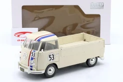 Volkswagen VW T1 Pick-Up Racer #53 Baujahr 1950 creme weiß 1:18 Solido