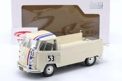 Volkswagen VW T1 Pick-Up Racer #53 Baujahr 1950 creme weiß 1:18 Solido