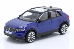 Volkswagen VW T-Roc Baujahr 2021 blau metallic 1:43 Bburago