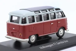 Volkswagen VW T1 Samba Baujahr 1961 rot / grau 1:43 Minichamps